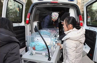 宁明县妇婴监护型护送